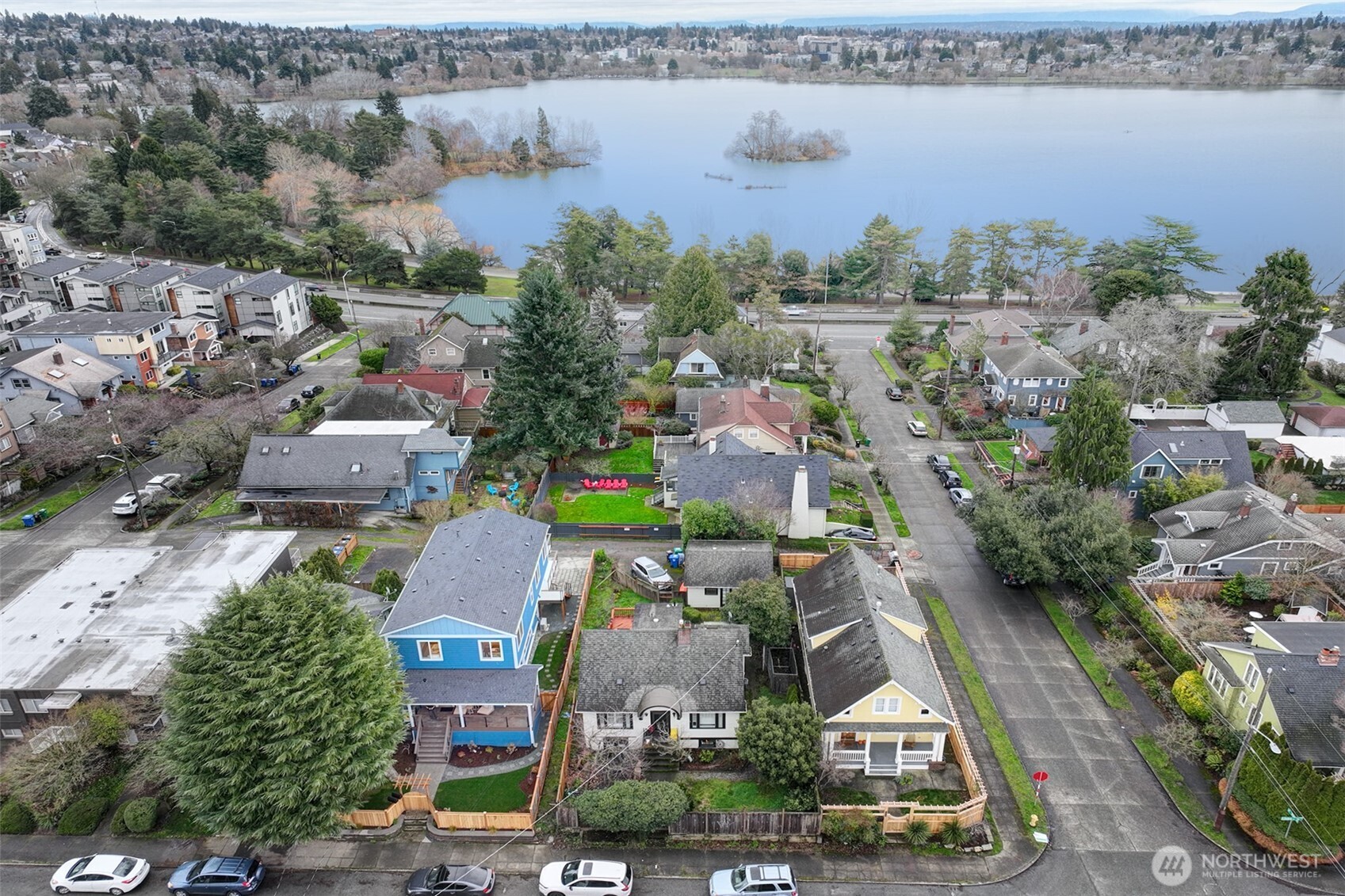 7008 Linden Avenue North Seattle, WA 98103 - Photo 3 of 39 an aerial view of multiple house