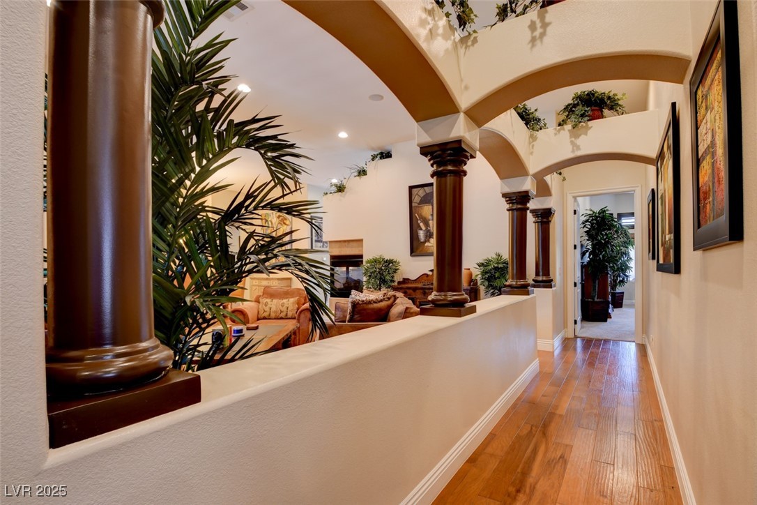 8465 West Picket Ridge Court Las Vegas, NV 89143 - Photo 18 of 51 Striking hallway with elegant design details