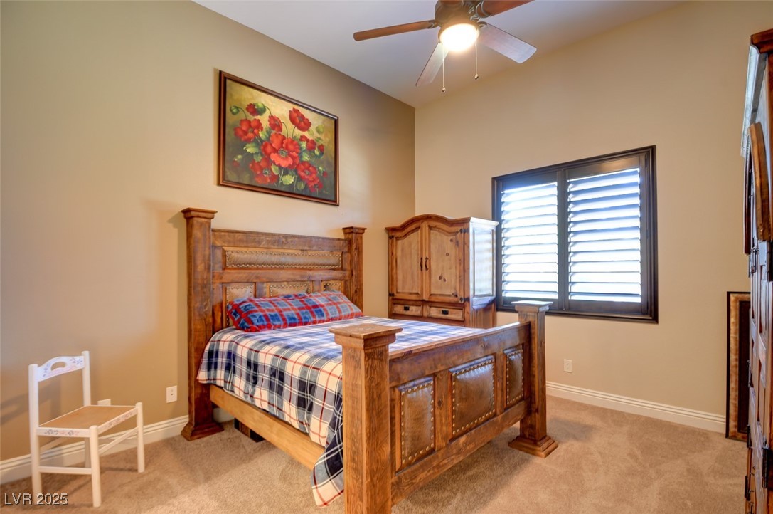 8465 West Picket Ridge Court Las Vegas, NV 89143 - Photo 33 of 51 Additional spacious bedroom with Custom Built in closet