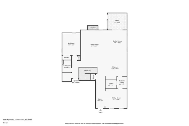 $3,100 | 5541 Alpine Drive, Summerville, SC 29483