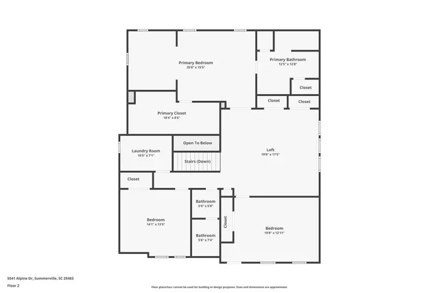 $3,100 | 5541 Alpine Drive, Summerville, SC 29483
