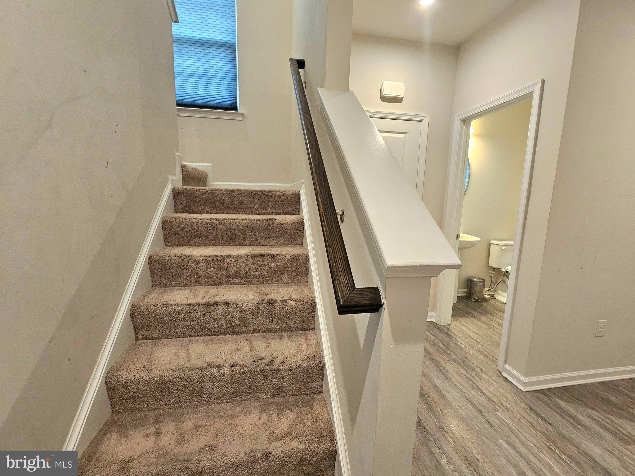 9367 Mulligan Way Delmar, MD 21875 - Photo 15 of 38 Inviting staircase to modern living.