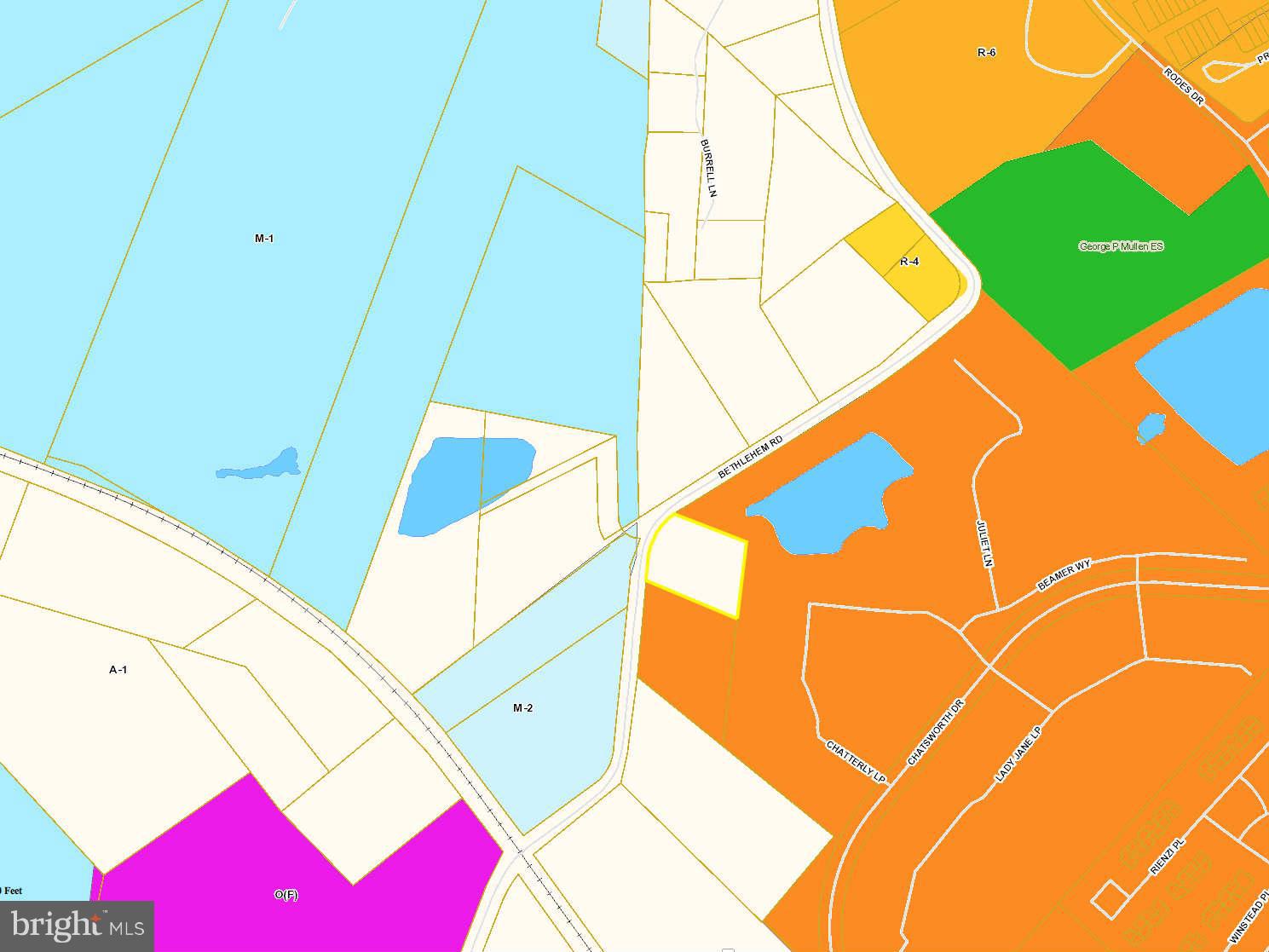 8129 Bethlehem Road Manassas, VA 20109 - Photo 18 of 19 PW ZONING MAP