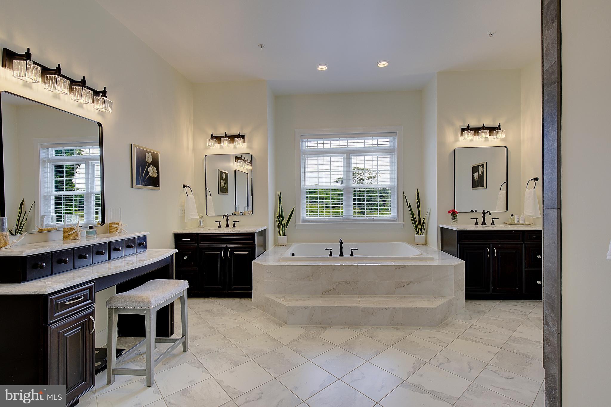 2393 Garrity Road St. Leonard, MD 20685 - Photo 14 of 76 Spa-inspired primary bath with soaking tub.