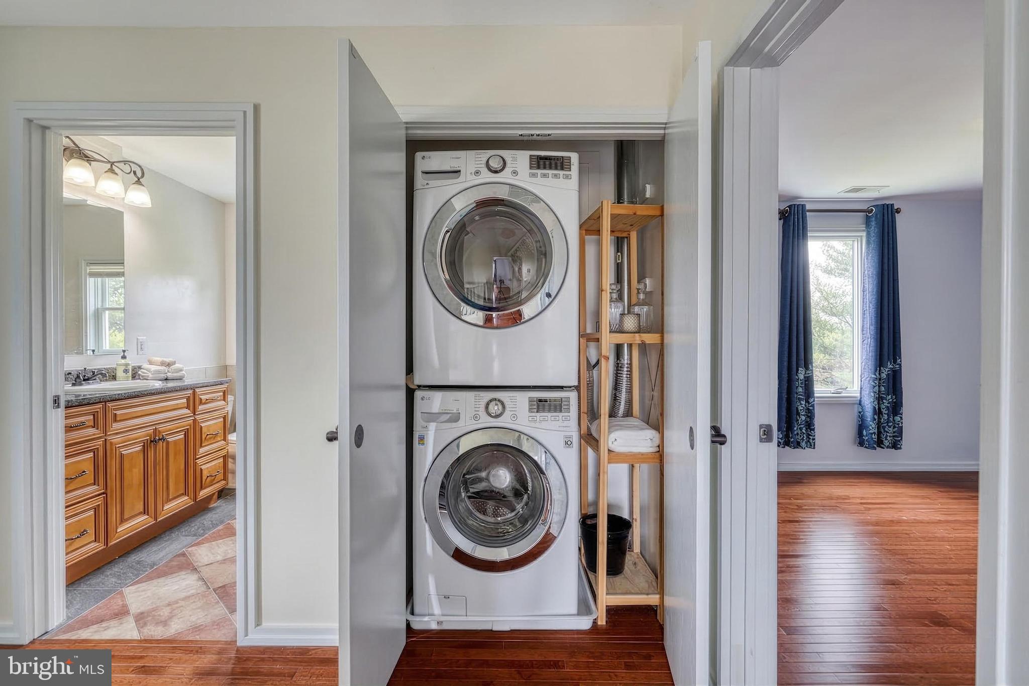 12534 Mt Olivet Road Felton, PA 17322 - Photo 42 of 75 a view of a bedroom with washer and dryer