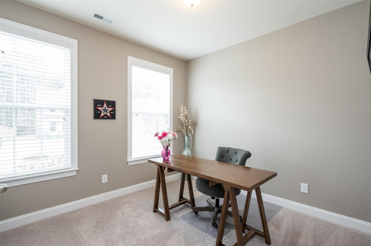 409 Morgan Ridge Road Holly Springs, NC 27540 - Photo 16 of 30 First floor guest room OR office! Full bath right next door. Office/Bedroom