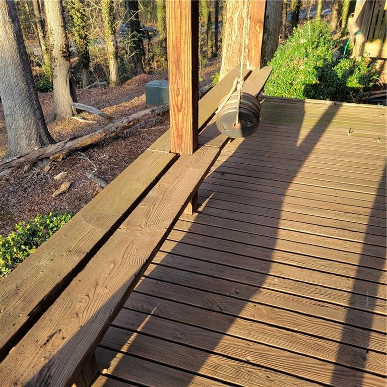 7 Quail Run Decatur, GA 30035 - Photo 2 of 16 a view of outdoor space with wooden floor
