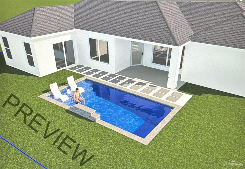 2525 Trinity Avenue McAllen, TX 78504 - Photo 31 of 33 a front view of a house with a garden