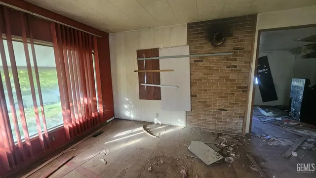 a view of entry way with wooden door
