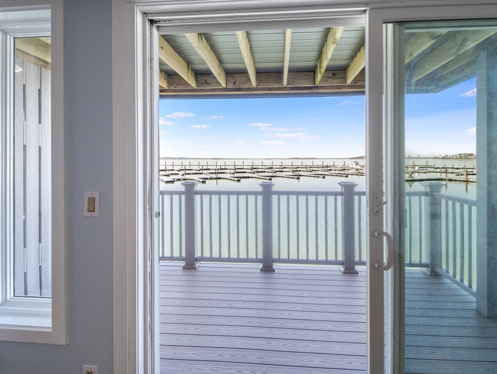 16 Milford Street, Unit 9 Hull, MA 02045 - Photo 29 of 42 a view of a balcony from a door