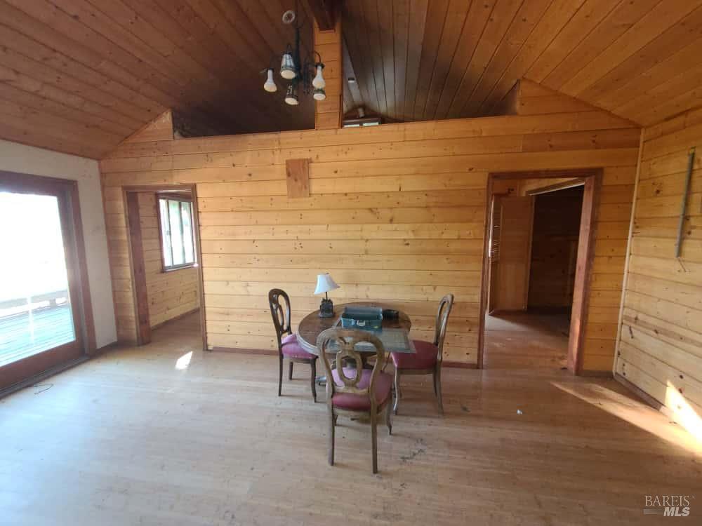 41390 Mendocino Pass Road Covelo, CA 95428 - Photo 18 of 44 a dining room with furniture and window