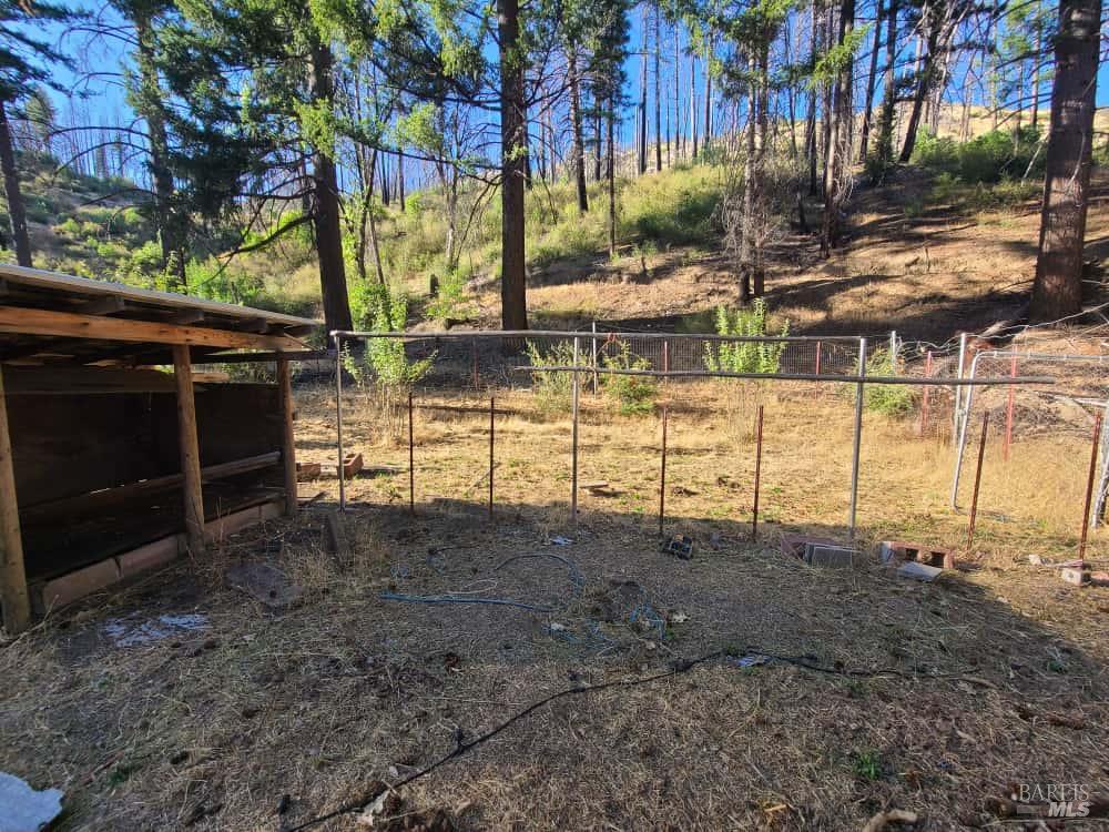 41390 Mendocino Pass Road Covelo, CA 95428 - Photo 29 of 44 a view of backyard with green space