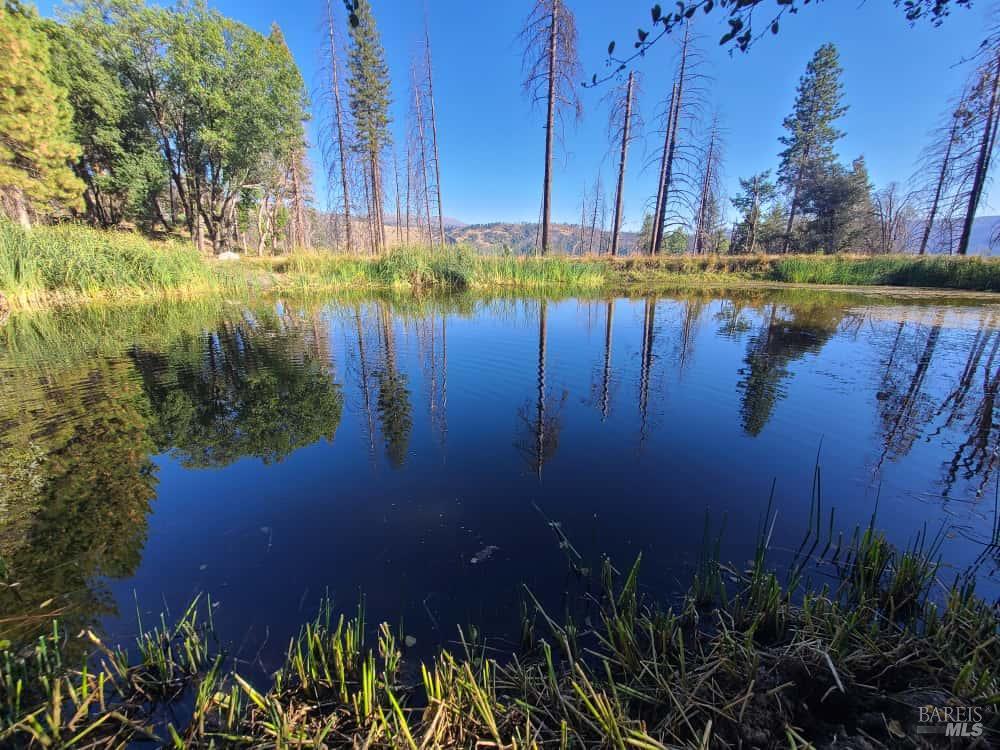 41390 Mendocino Pass Road Covelo, CA 95428 - Photo 7 of 44 a view of a lake with a big yard