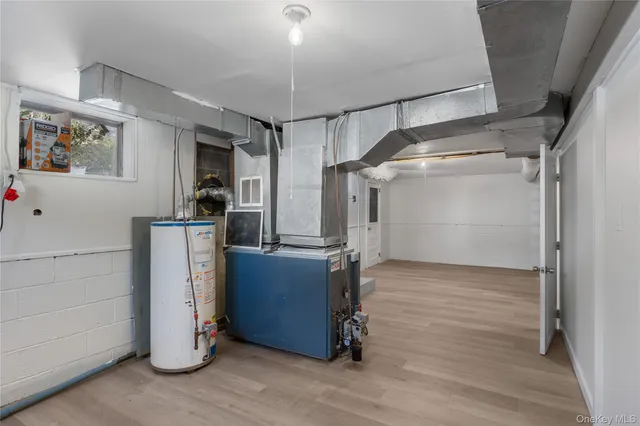 a view of a storage in a room