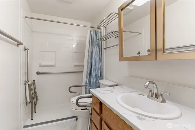 a workspace with a window