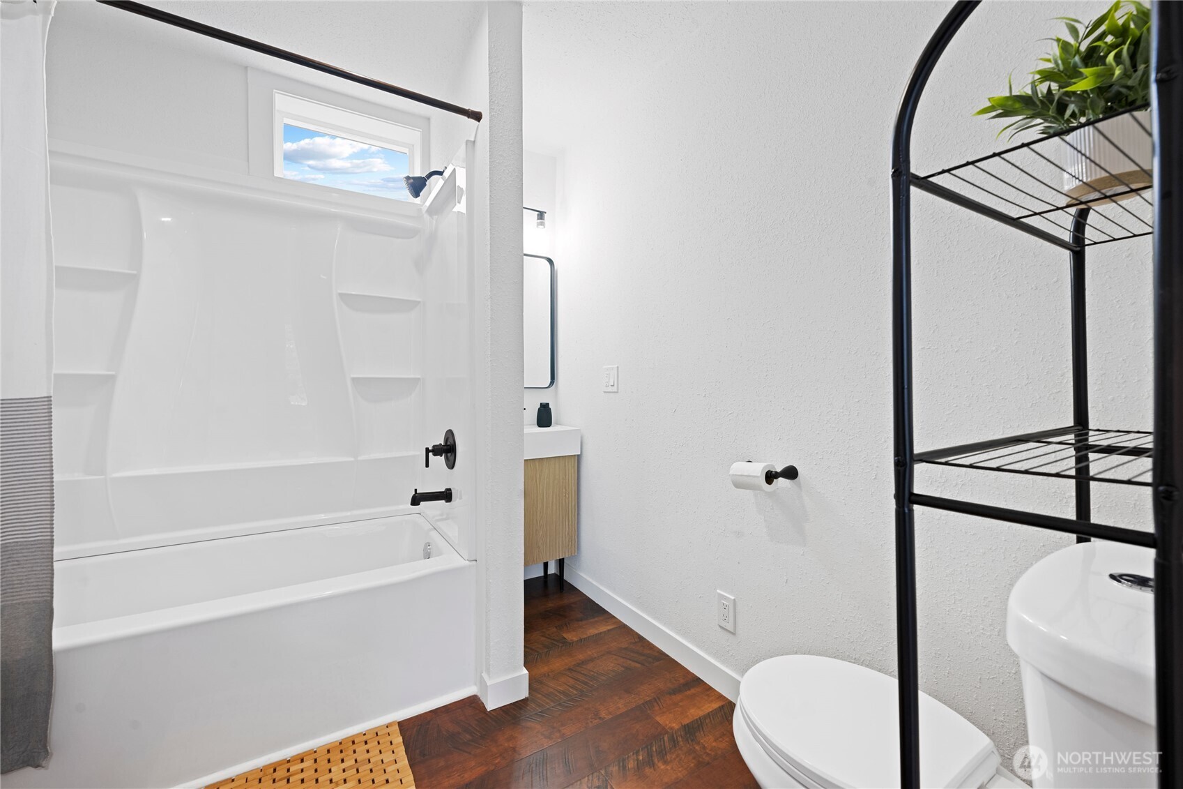 26502 Ridge Avenue Ocean Park, WA 98640 - Photo 9 of 30 a bathroom with a toilet and a shower