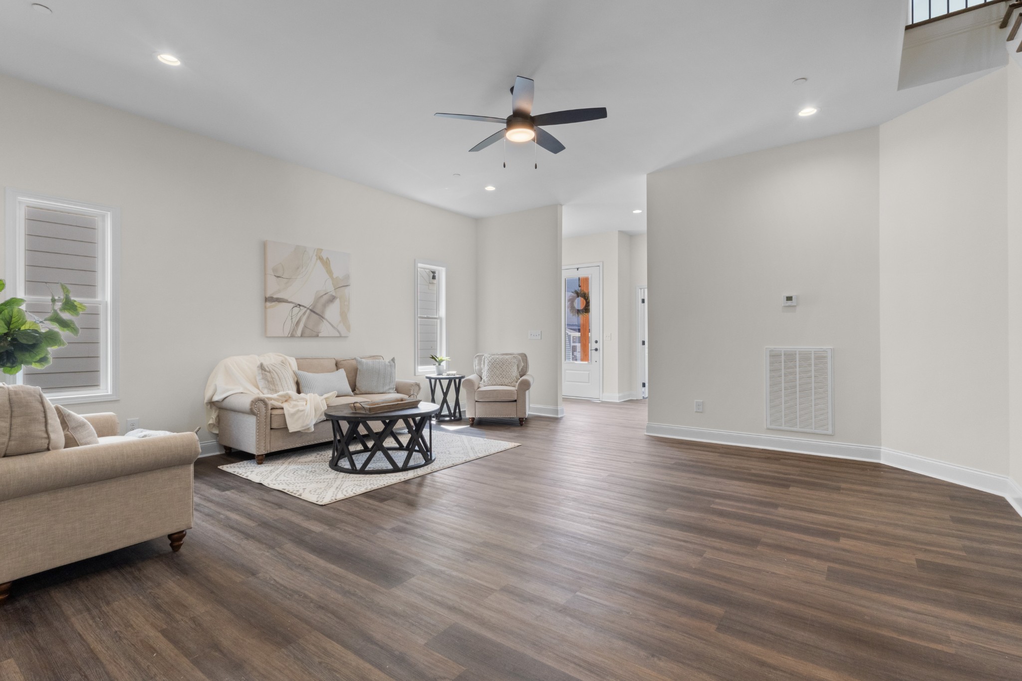 463 Centre Street Pleasant View, TN 37146 - Photo 15 of 43 a living room with furniture and wooden floor