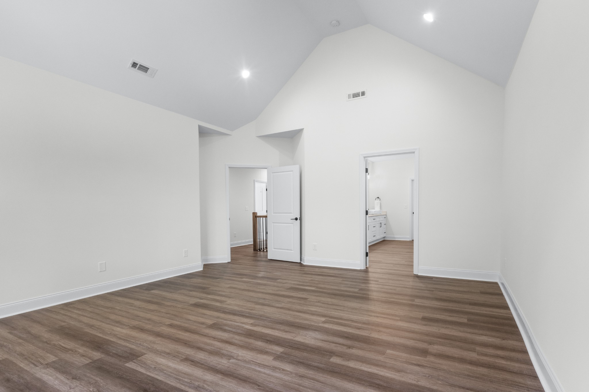 463 Centre Street Pleasant View, TN 37146 - Photo 19 of 43 a view of an empty room with wooden floor