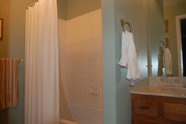 1072 Spring Garden Circle, Unit 4 Naperville, IL 60563 - Photo 8 of 18 a bathroom with a shower and a sink