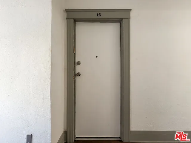 a view of a front door