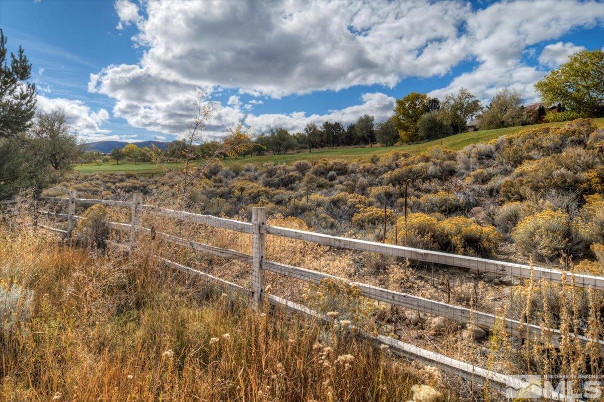 1318 Wolf Run Road Reno, NV 89511 - Photo 32 of 37 a view of a yard with an outdoor seating