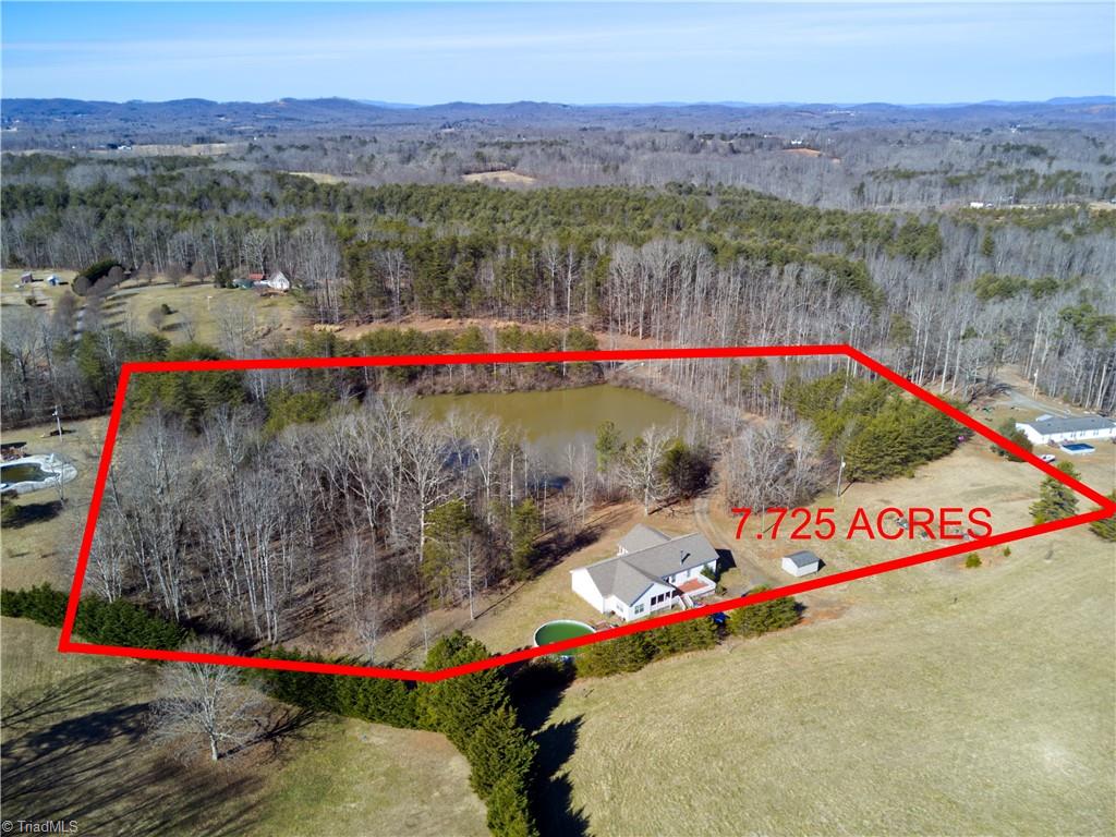1529 Ring Road Westfield, NC 27053 - Photo 1 of 41 Red property lines are approximate to give buyers an idea of the layout of the property. This is not a survey.