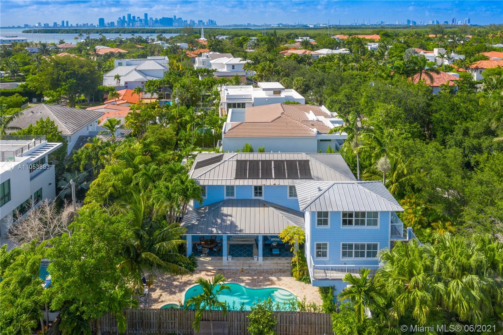 280 Woodcrest Road Key Biscayne, FL 33149 - Photo 1 of 41 an aerial view of a house
