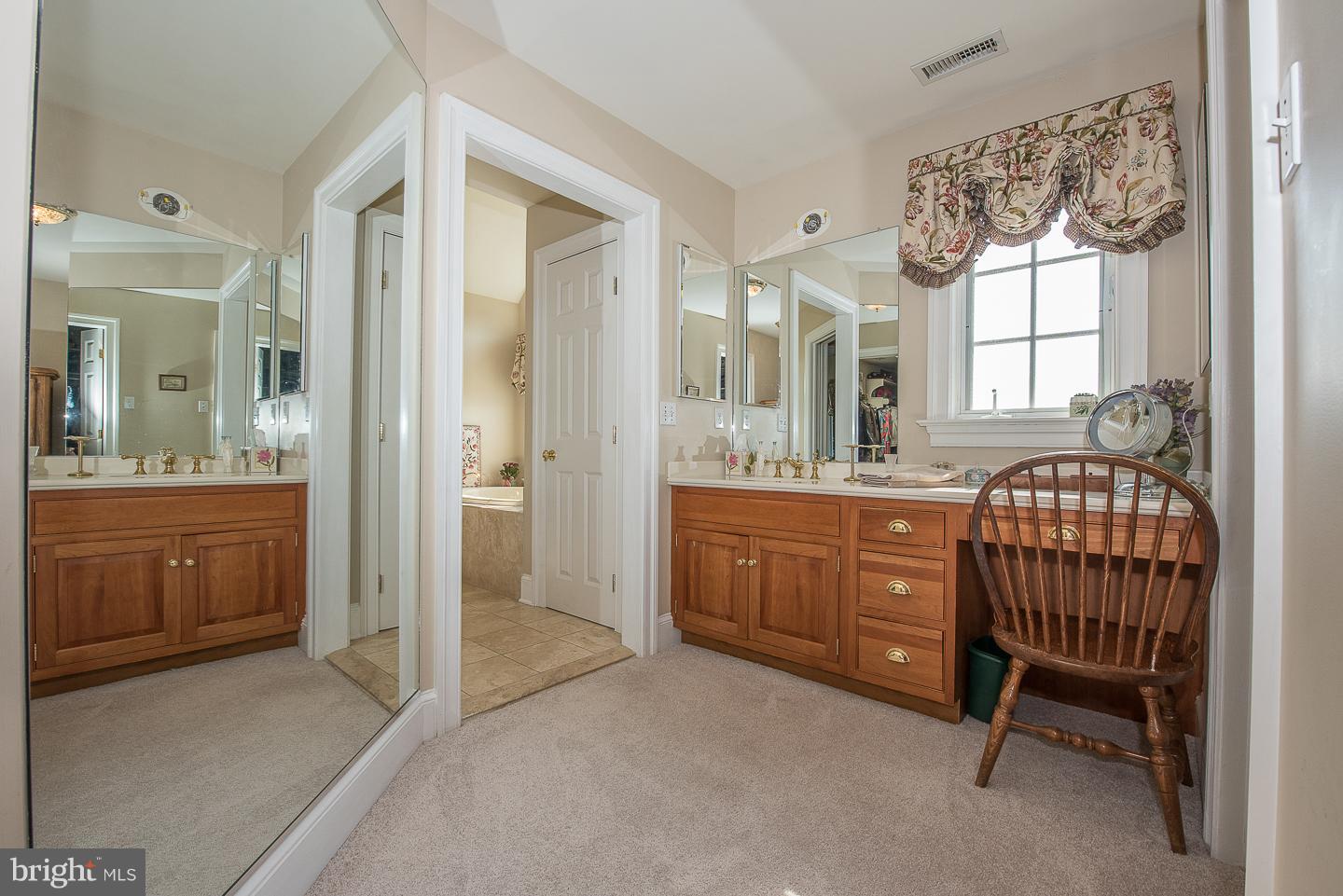 6 Rapps Run Drive Malvern, PA 19355 - Photo 55 of 91 Master Bathroom Makeup Area