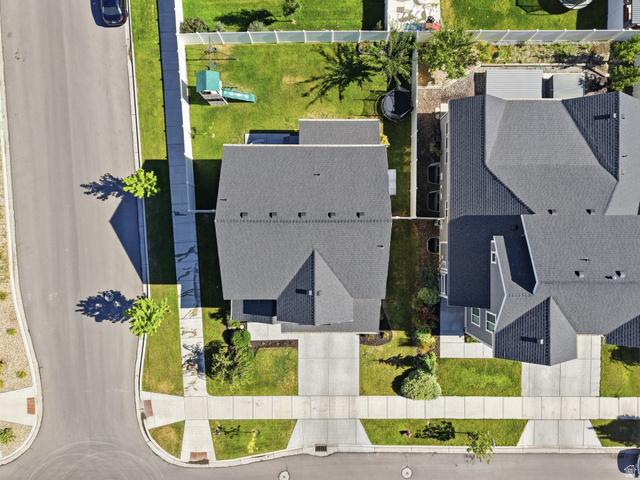 3244 West 1670th Street North Provo, UT 84601 - Photo 52 of 56 Aerial view of a residential property with a dark shingled roof