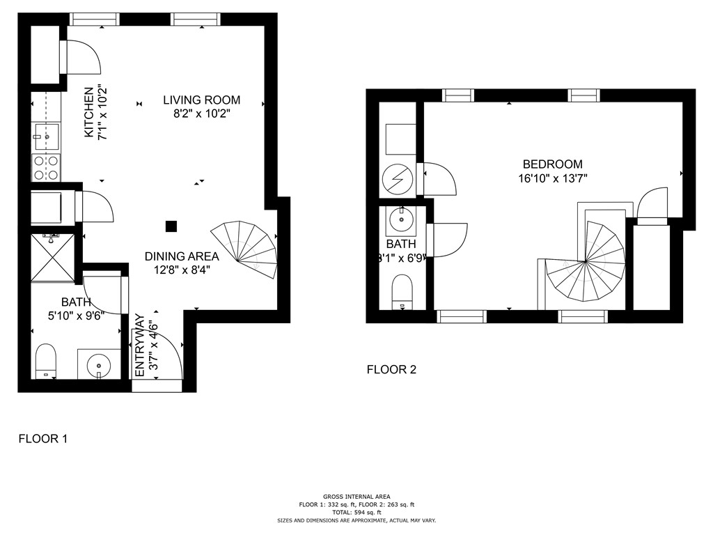 411 Thames Street, Unit 2 Newport, RI 02840 - Photo 16 of 16 Both Levels