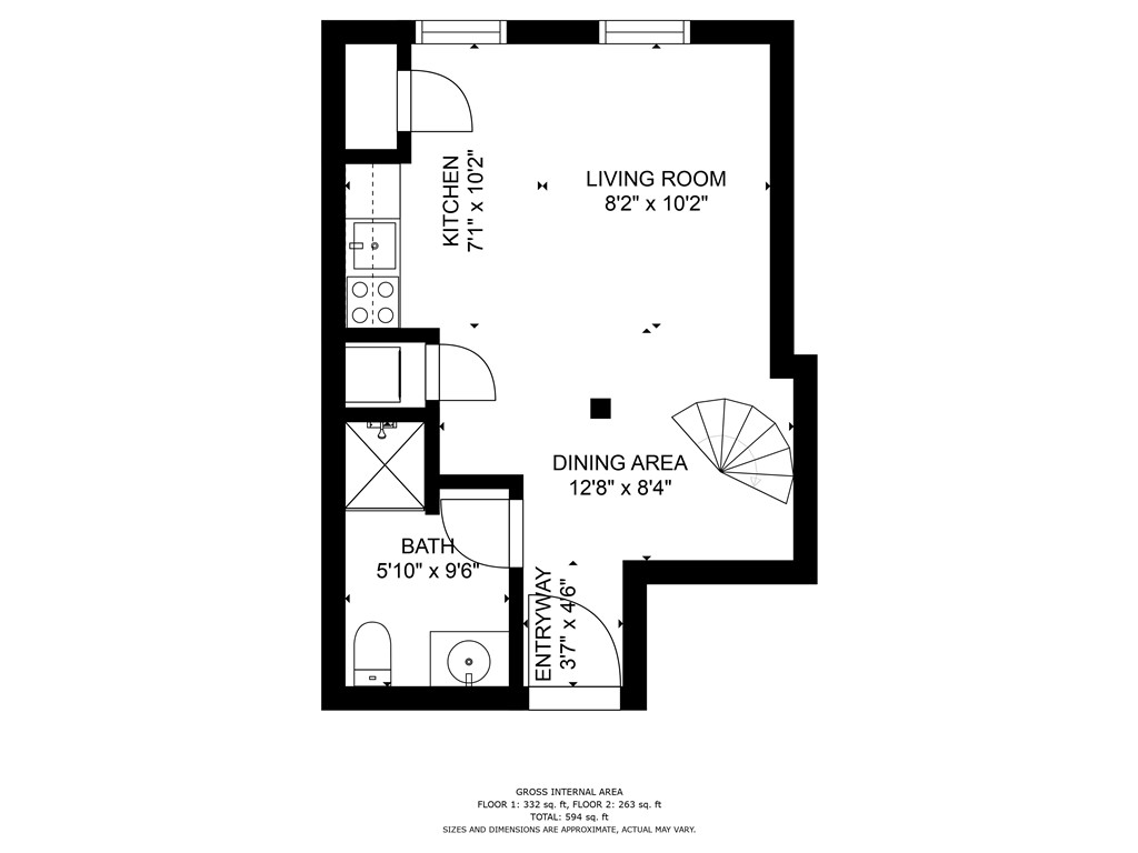 411 Thames Street, Unit 2 Newport, RI 02840 - Photo 8 of 16 Living level