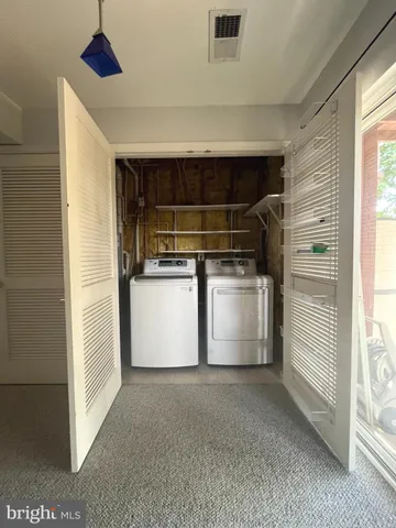 a view of storage and utility room