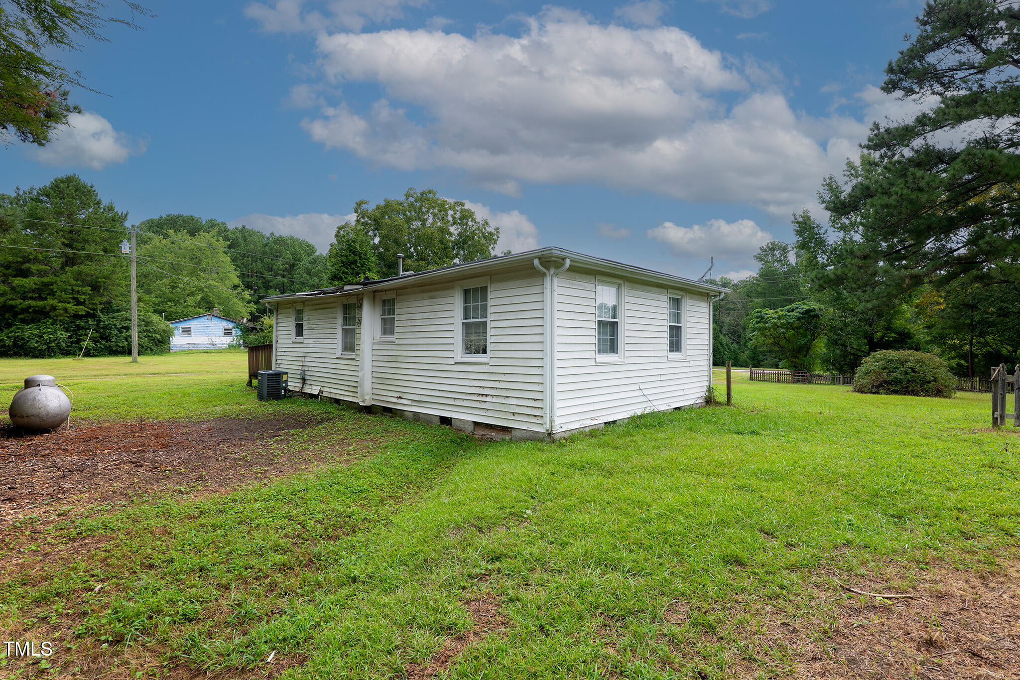 736 Jones Dairy Road Wake Forest, NC 27587 - Photo 4 of 7 rear of uninhabitable home on property