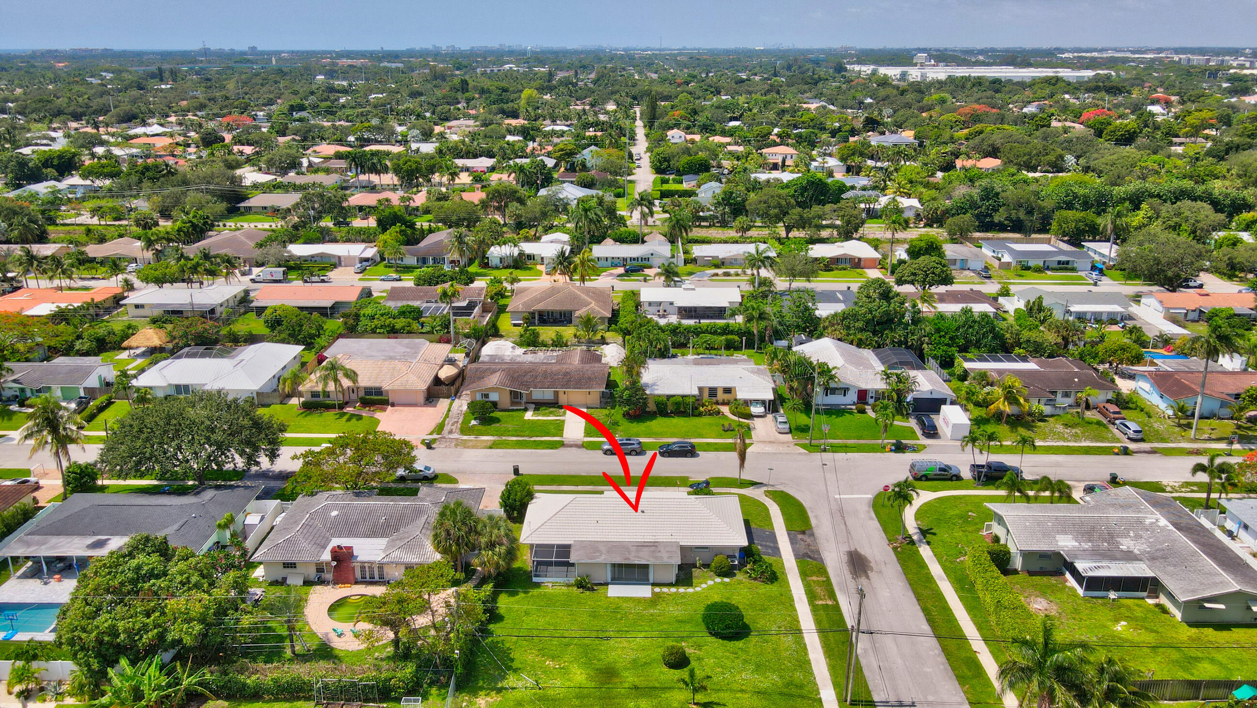 1099 Southwest 13th Place Boca Raton, FL 33486 - Photo 39 of 45 an aerial view of a city