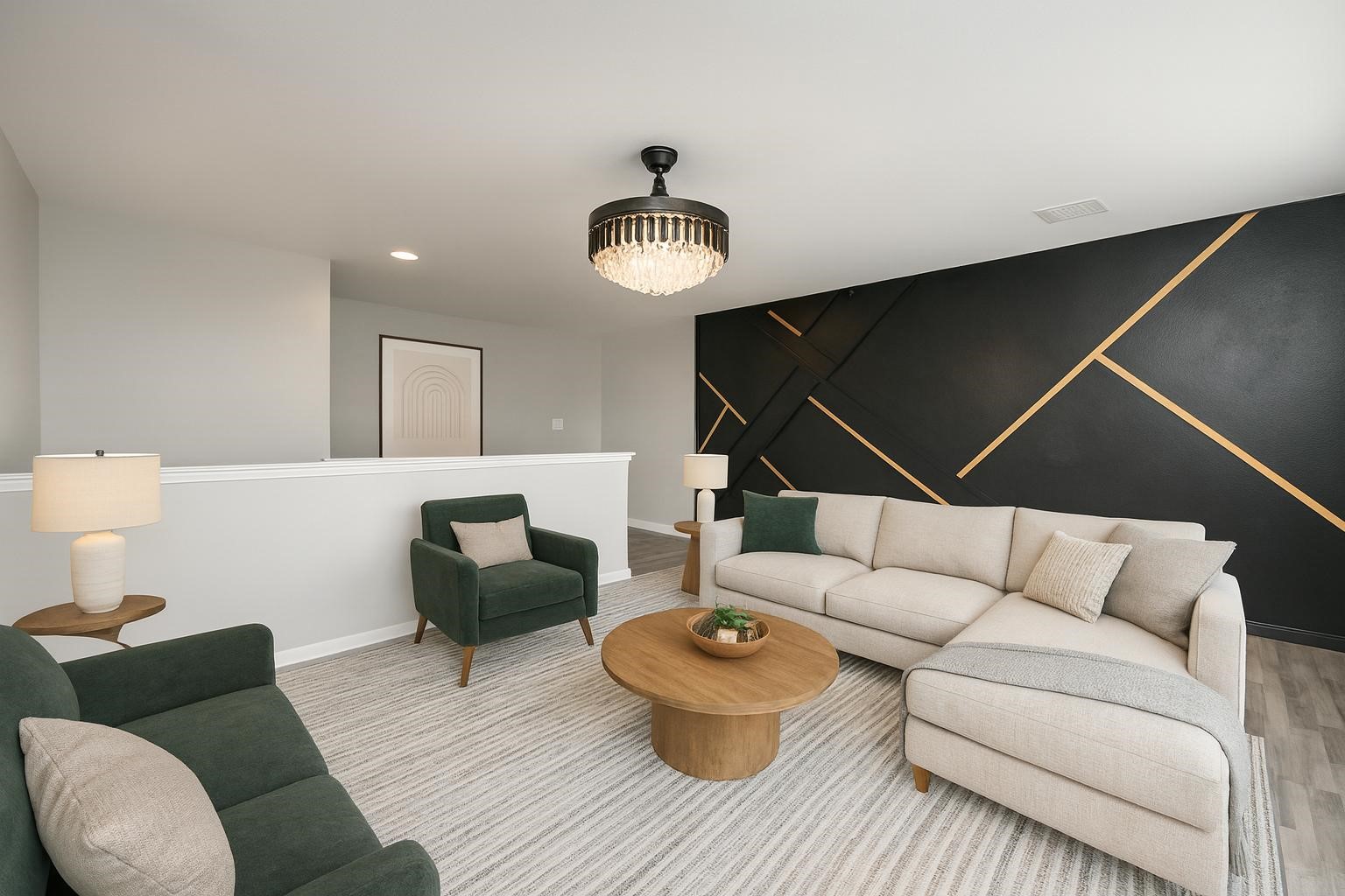 6931 Primrose Road Baytown, TX 77521 - Photo 31 of 50 a living room with furniture and a lamp