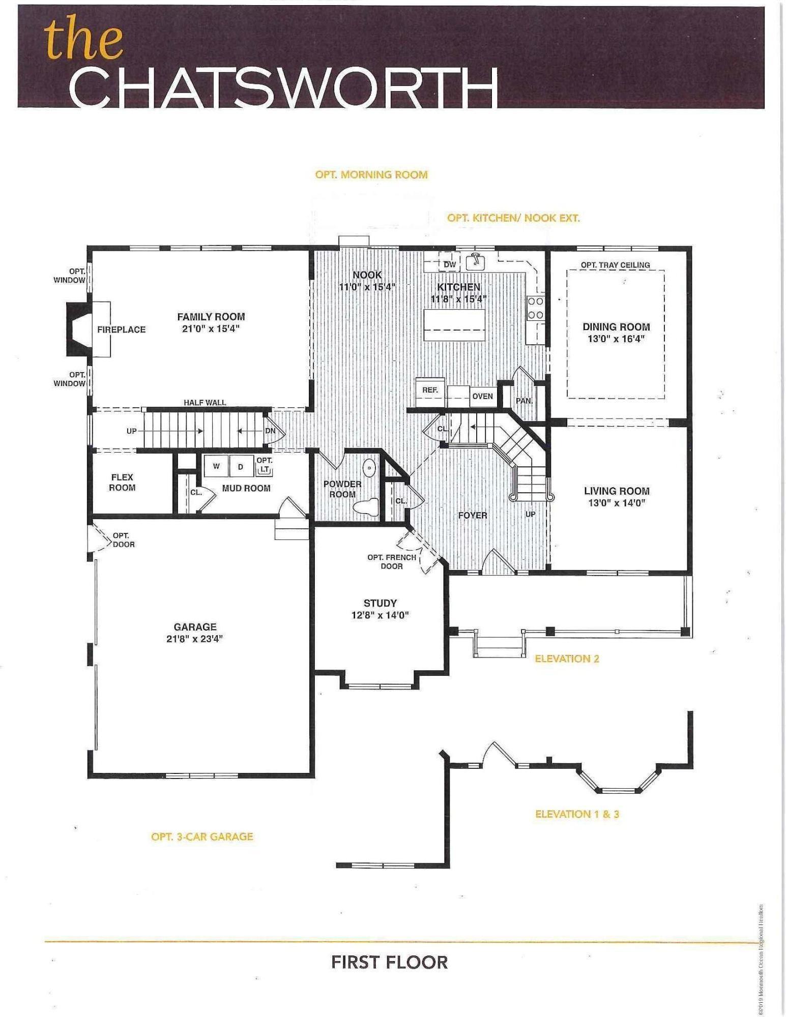 8 Monarch Path Morganville, NJ 07751 - Photo 20 of 21 Chatsworth Floor Plan_Page_1