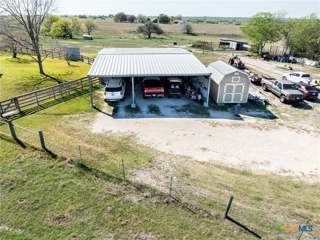 2110 Immenhauser Road Yoakum, TX 77995 - Photo 28 of 39 aerial view of a house with swimming pool and patio