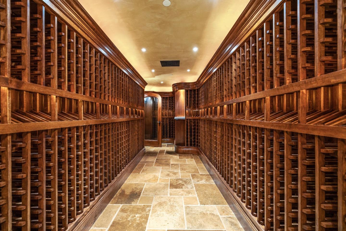 446 El Arroyo Road Hillsborough, CA 94010 - Photo 22 of 32 a view of a balcony with wooden floor