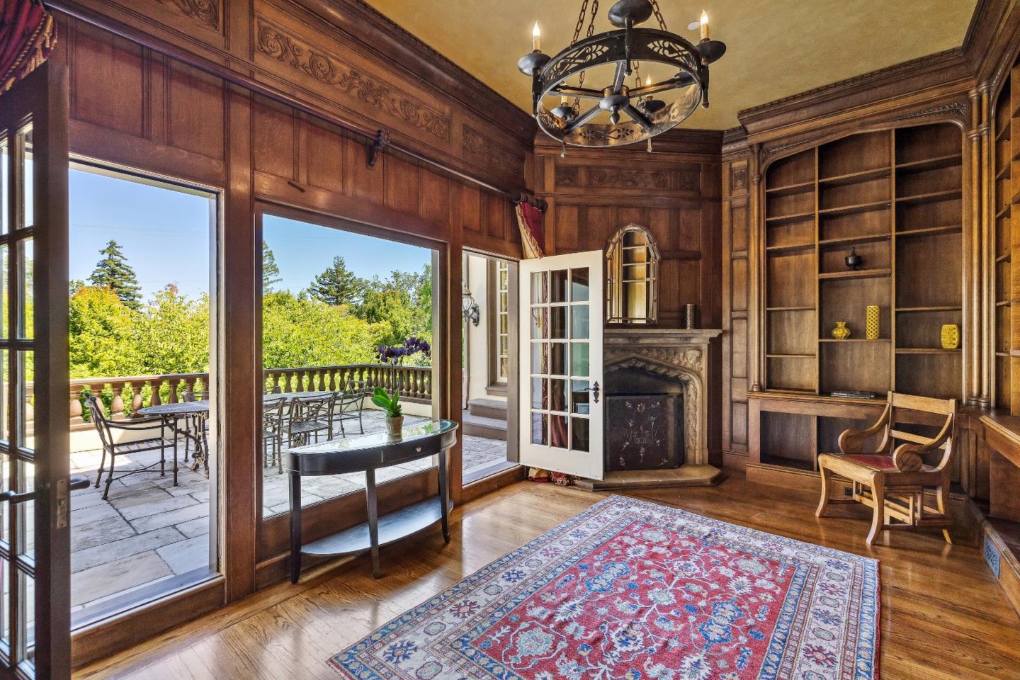446 El Arroyo Road Hillsborough, CA 94010 - Photo 10 of 32 a bed room with furniture and a window