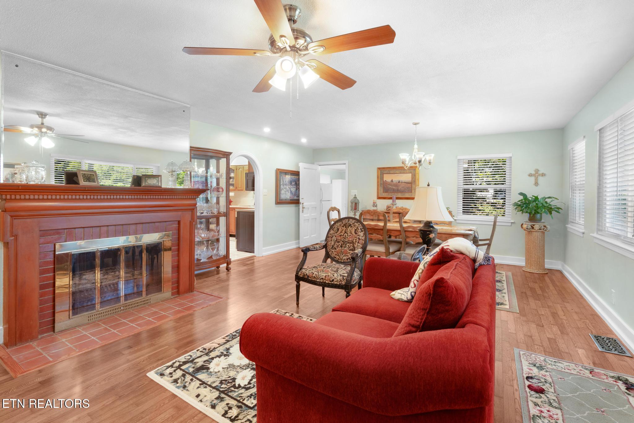 800 Brown Mountain Loop Road Knoxville, TN 37920 - Photo 6 of 45 Wood Burning Fireplace