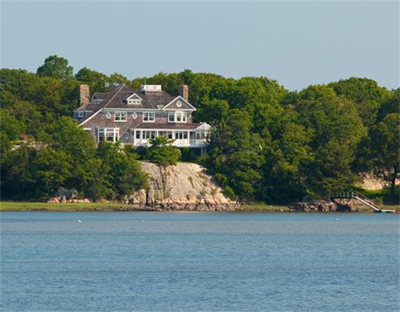 63 Nichols Road Cohasset, MA 02025 - Photo 3 of 22 a view of a big house with a big yard and large trees