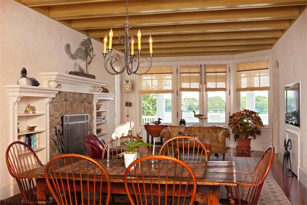 63 Nichols Road Cohasset, MA 02025 - Photo 10 of 22 a view of a dining room with furniture window and outside view