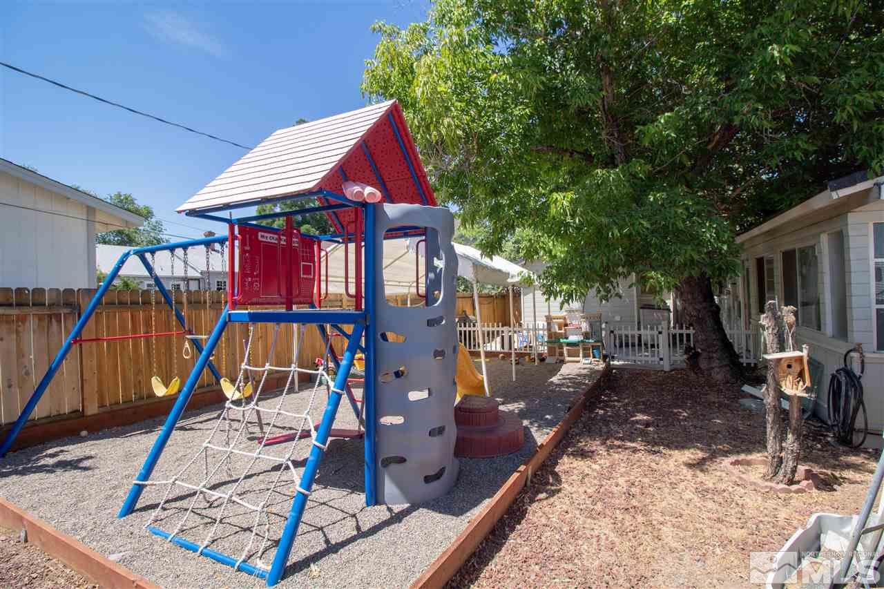 520 Claremont Street Reno, NV 89502 - Photo 18 of 22 a view of outdoor space yard deck patio and slide