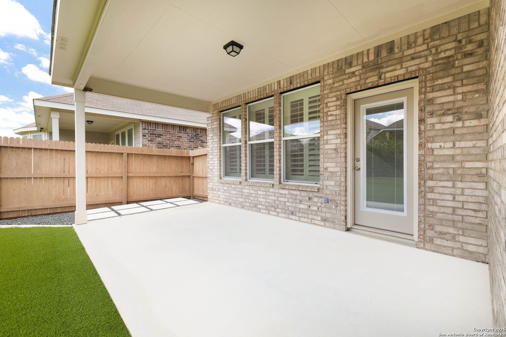 353 Aberdeen Boerne, TX 78015 - Photo 32 of 36 a view of back yard of the house