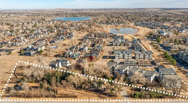 a view of a house with a large tree in front of it