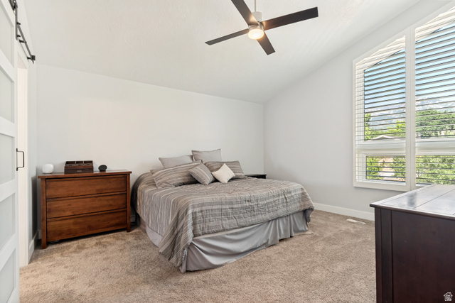 9832 Falconhurst Drive Sandy, UT 84092 - Photo 10 of 29 Vaulted ceilings and carpeted flooring define this room
