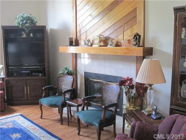 272 Spring Run Road Mooresville, NC 28117 - Photo 4 of 16 a living room with furniture and a fireplace