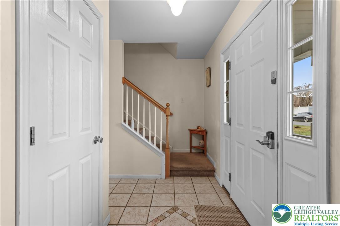 1712 9th Street Bethlehem, PA 18020 - Photo 4 of 38 a view of a hallway with a door and stairs
