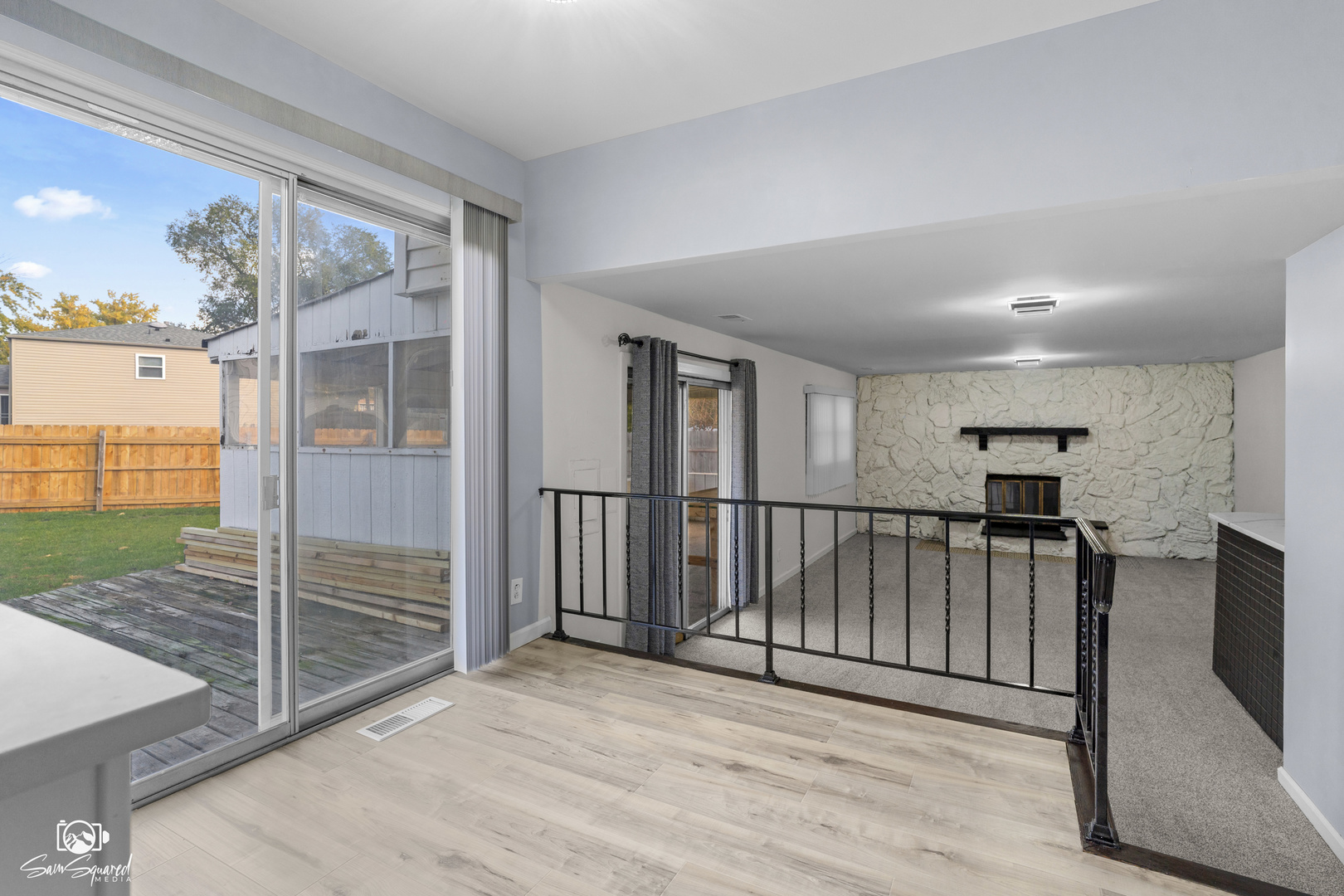 118 Camelot Way Bolingbrook, IL 60440 - Photo 8 of 32 a view of a hallway with wooden floor and entryway
