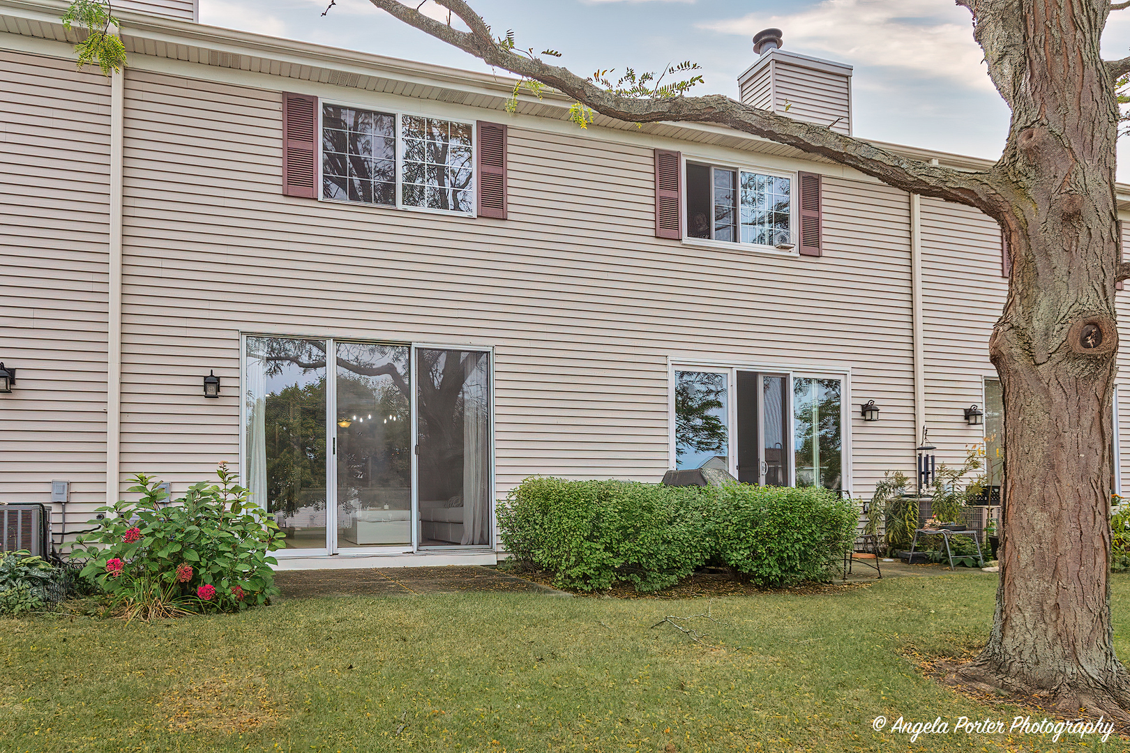 17838 Braewick Road, Unit 16017 Gurnee, IL 60031 - Photo 26 of 28 a view of a house with a yard and plants